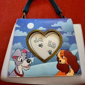 Loungefly Lady and the Tramp purse with Wallet set